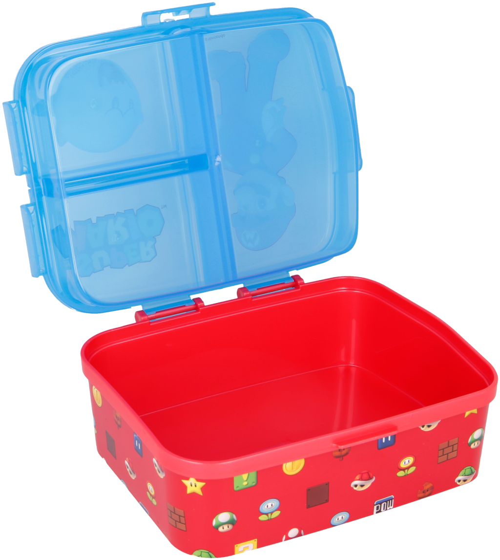 SUPER MARIO - Mario & Boo - Boîtes à Tartines multi-compartiment