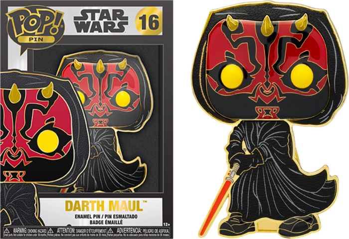STAR WARS - Pop Large Enamel Pin N° 16 - Dark Maul