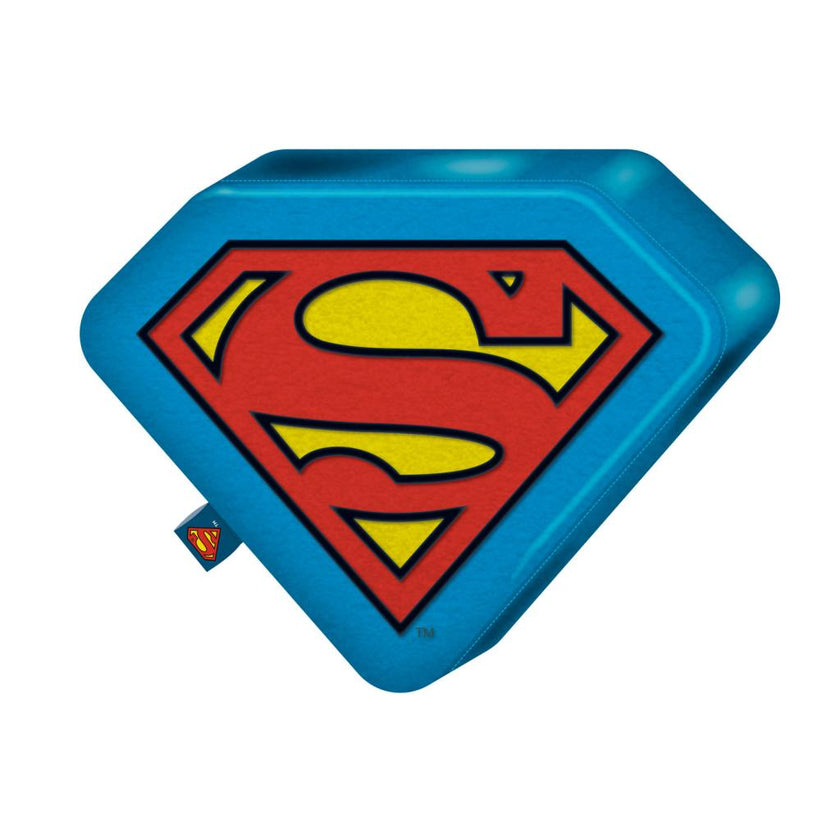 SUPERMAN - Logo - Coussin 3D Velboa - 40cm