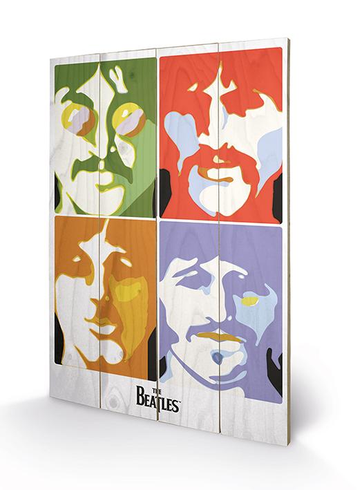 THE BEATLES - Sea of Science - Impression sur bois 40x59cm
