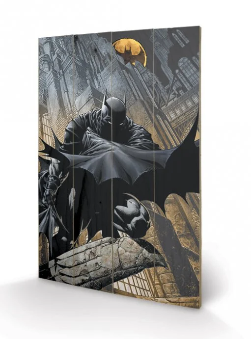 BATMAN - Night Watch - Impression sur bois 40x59cm