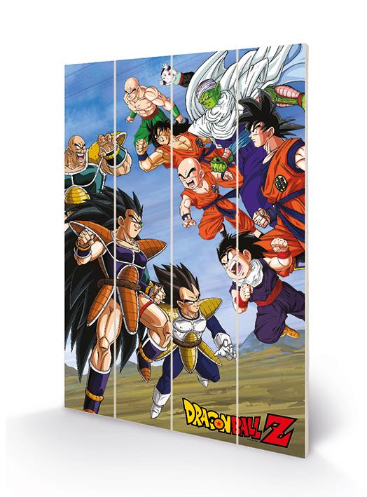 DRAGON BALL Z - Battle Clash - Impression sur bois 40x59cm
