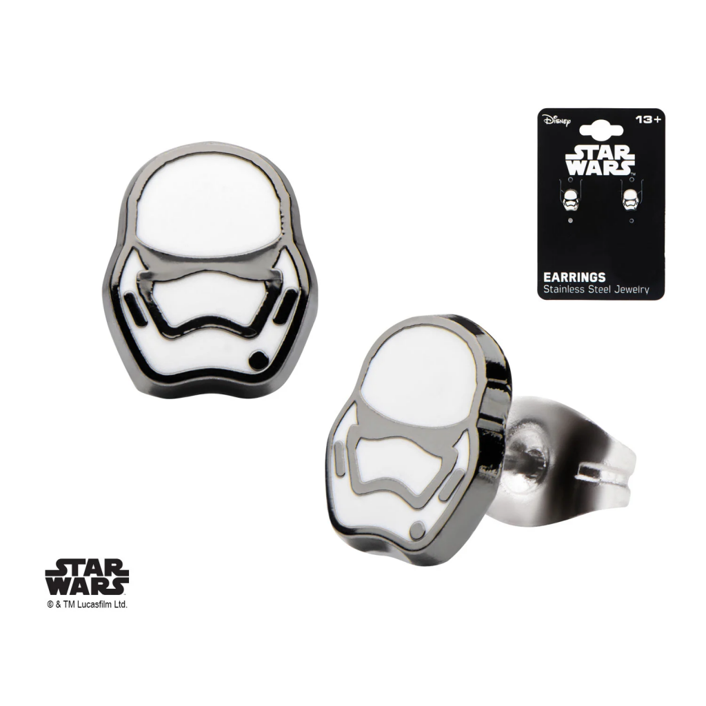 STAR WARS - Boucles d'oreilles Stormtrooper Ep.7