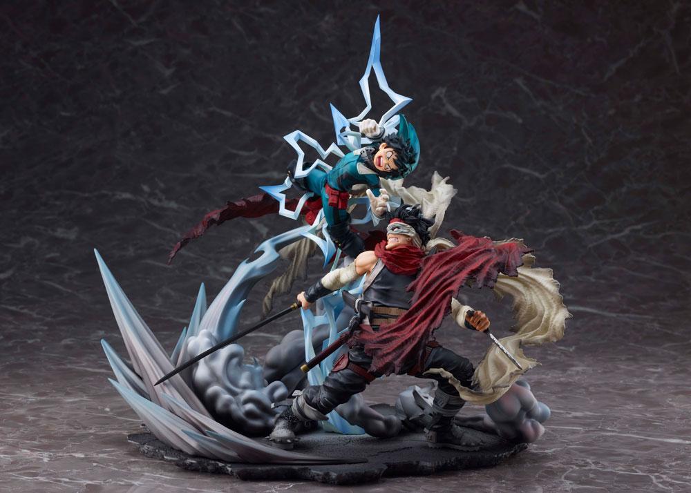 MY HERO ACADEMIA - Izuku Midoriya VS Stain - Statuette PVC 30cm