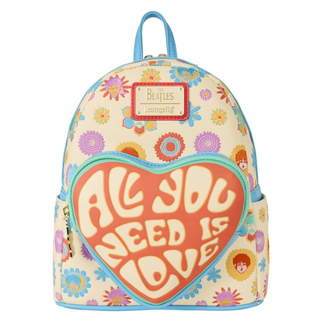 BEATLES - All You Needs Is Love - Mini Sac à Dos LoungeFly