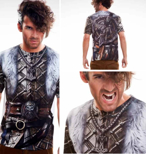 T-Shirt COSPLAY Theme VIKINGS - Boy (M)