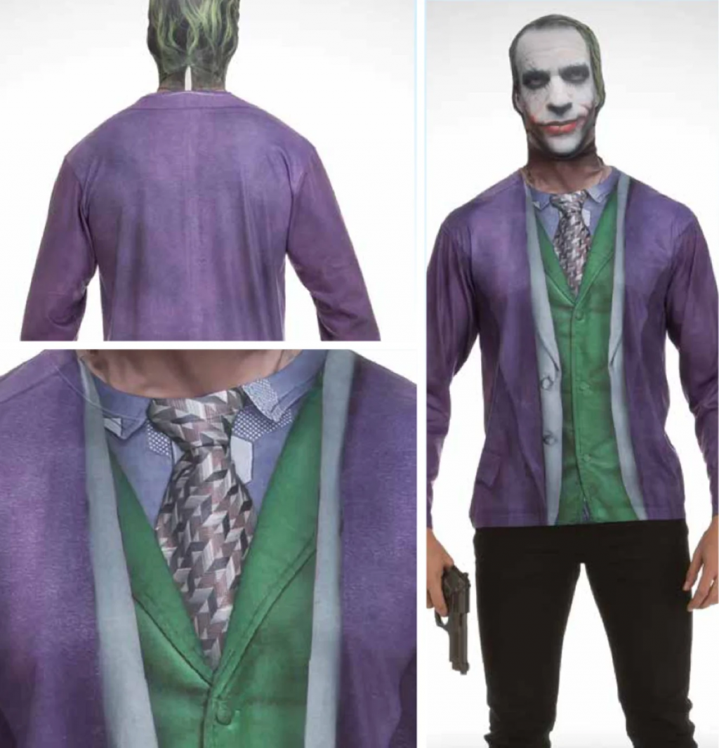 T-Shirt COSPLAY Theme DC COMICS - Joker (S)