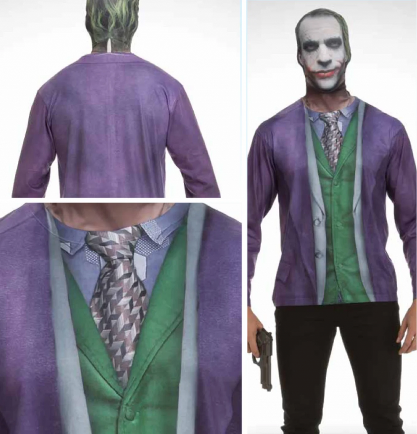 T-Shirt COSPLAY Theme DC COMICS - Joker (S)