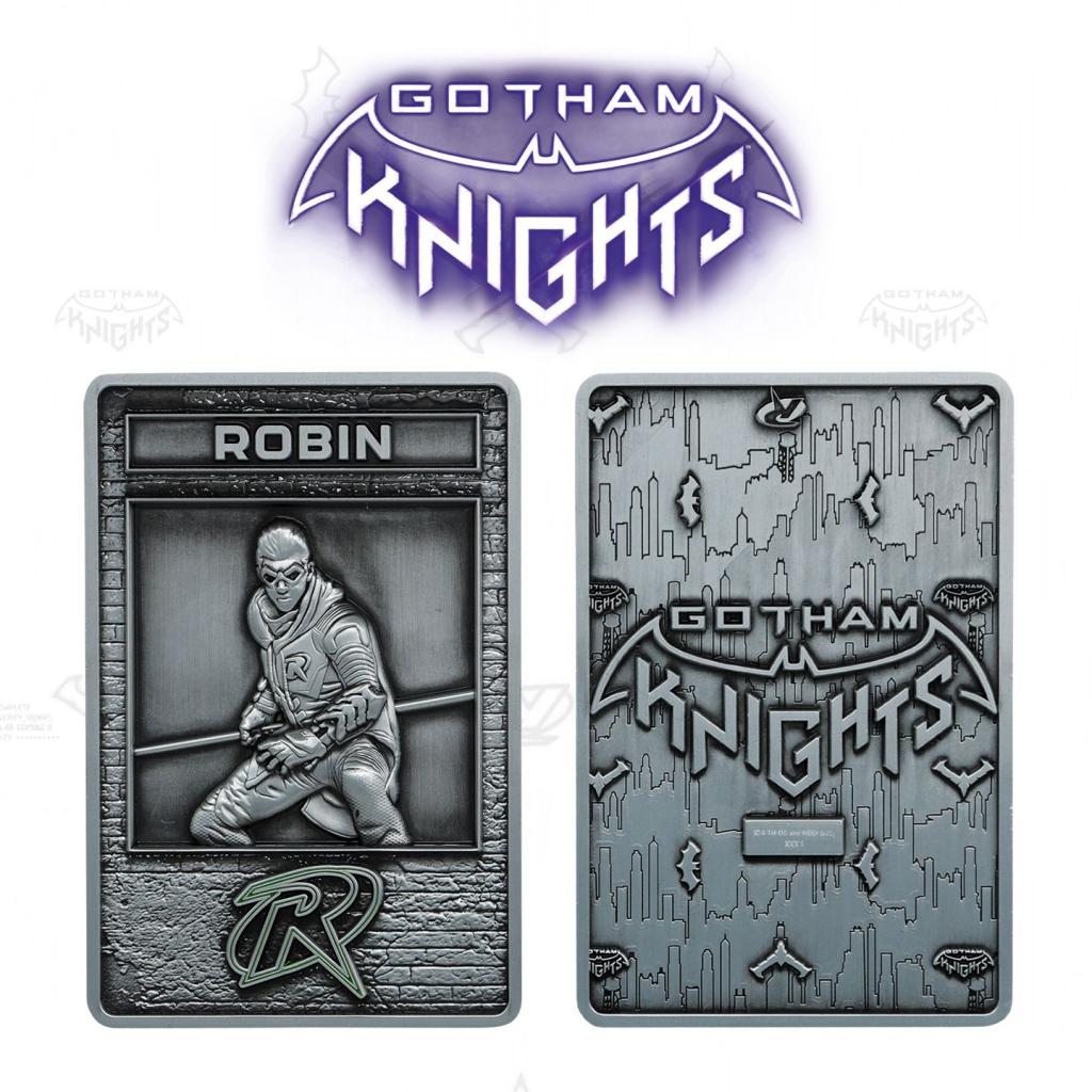 GOTHAM KNIGHTS - Robin - Lingot en Métal Collection Limitée