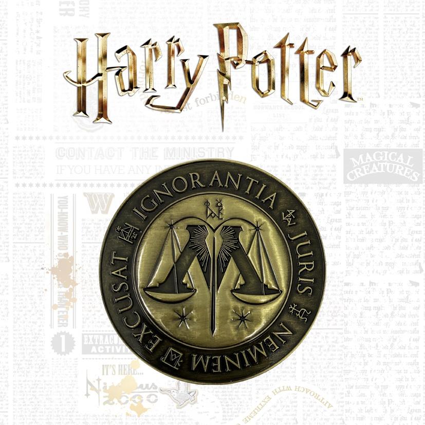 HARRY POTTER - Ministère de la Magie - Médaillon édition limitée