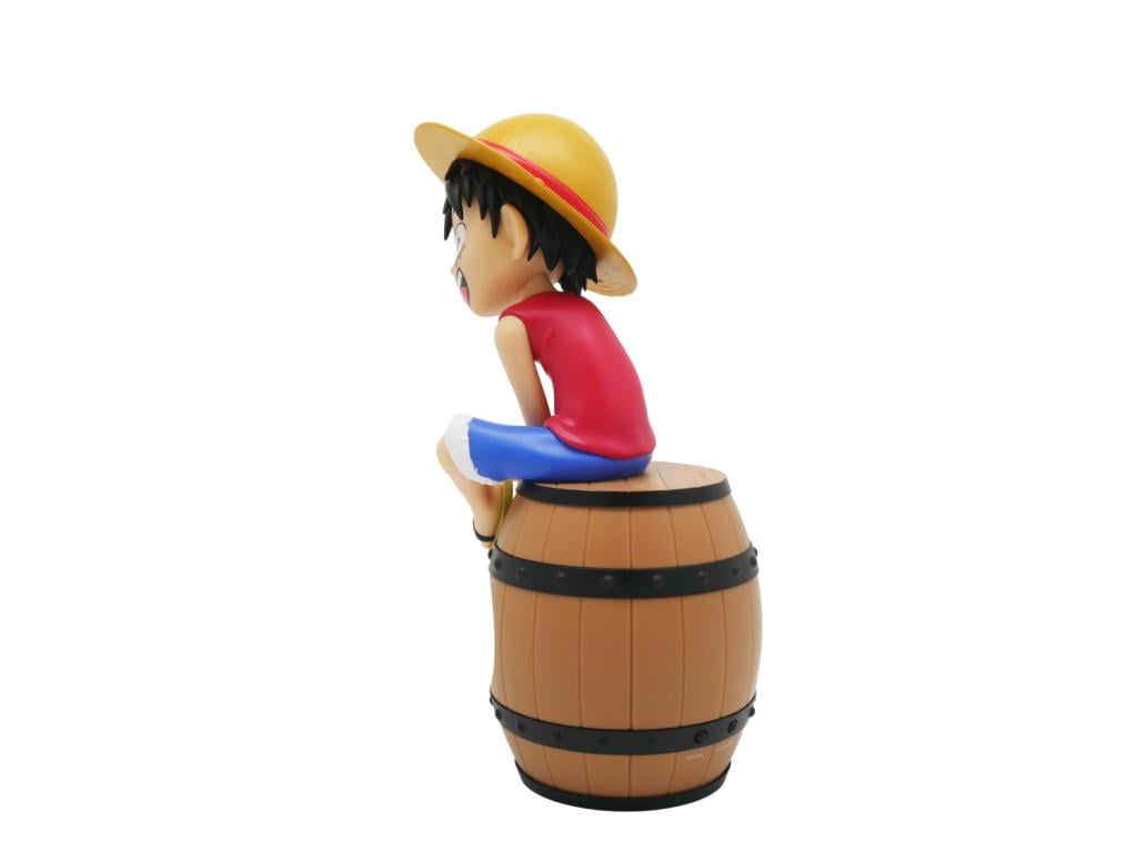 ONE PIECE - Luffy sur Tonneau - Réveil Lumineux LED - 27 cm