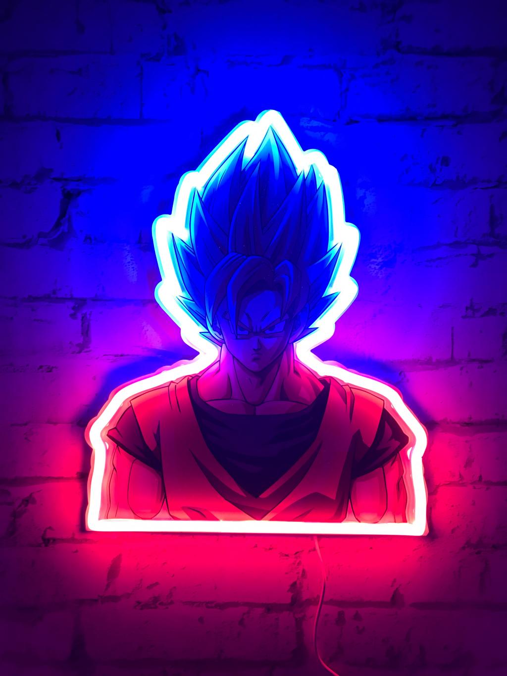DRAGON BALL - Neon Mural Led Goku Super