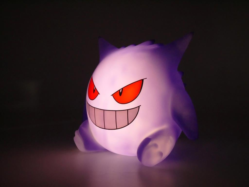 POKEMON - Ectoplasma - Lampe Figurine 15cm