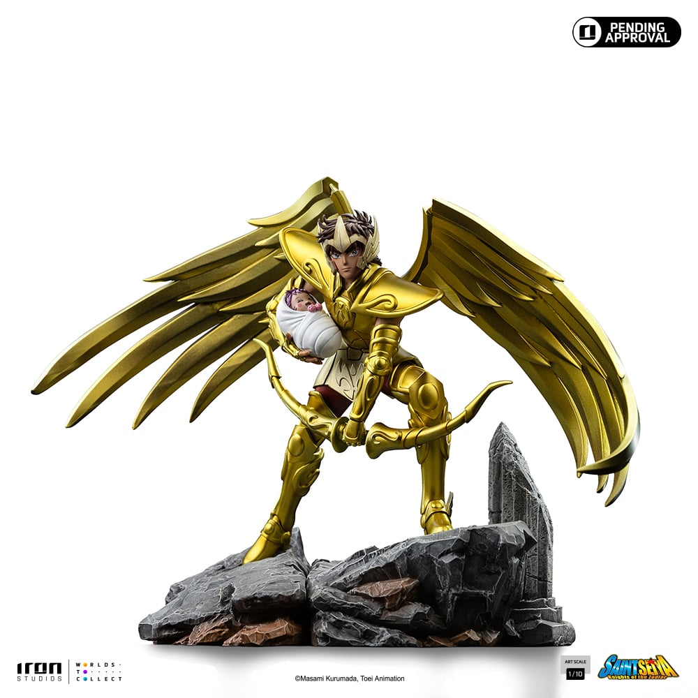 SAINT SEIYA - Sagittarius Aiolos - Statuette Art Scale 1/10 20.5cm