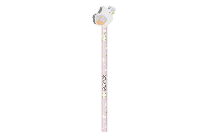 MOLANG - Blossom - Crayon avec Topper Gomme
