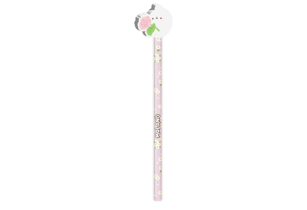 MOLANG - Blossom - Crayon avec Topper Gomme