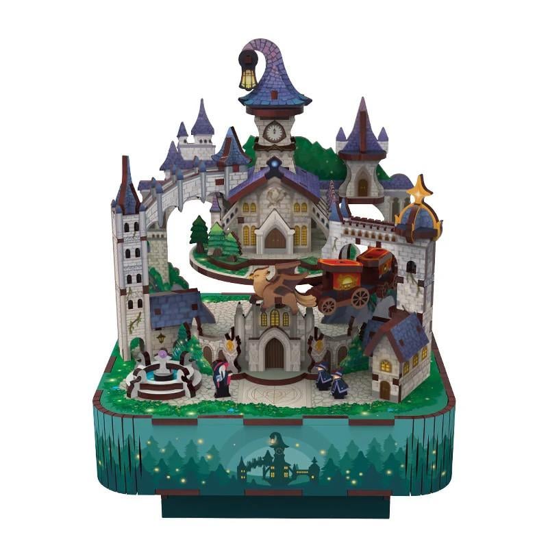 CHATEAU MAGIQUE - Boite Musicale DIY - 111pcs