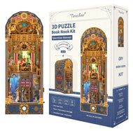 BOOK NOOK KIT - DIY- Musée de l'espace-temps - 279pcs + LED Light