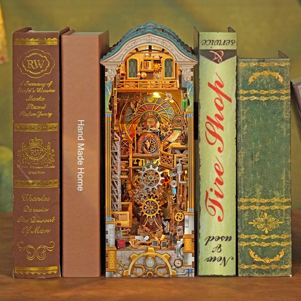 BOOK NOOK KIT - DIY- Tour de l'horloge - 430pcs + LED Light