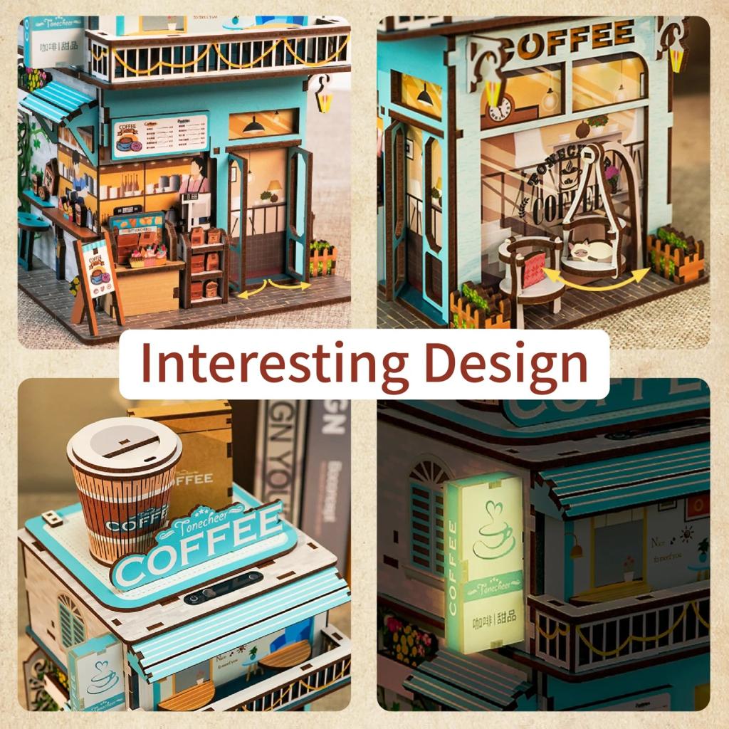 CAFE CAPE - Stockage de bureau DIY - 159pcs