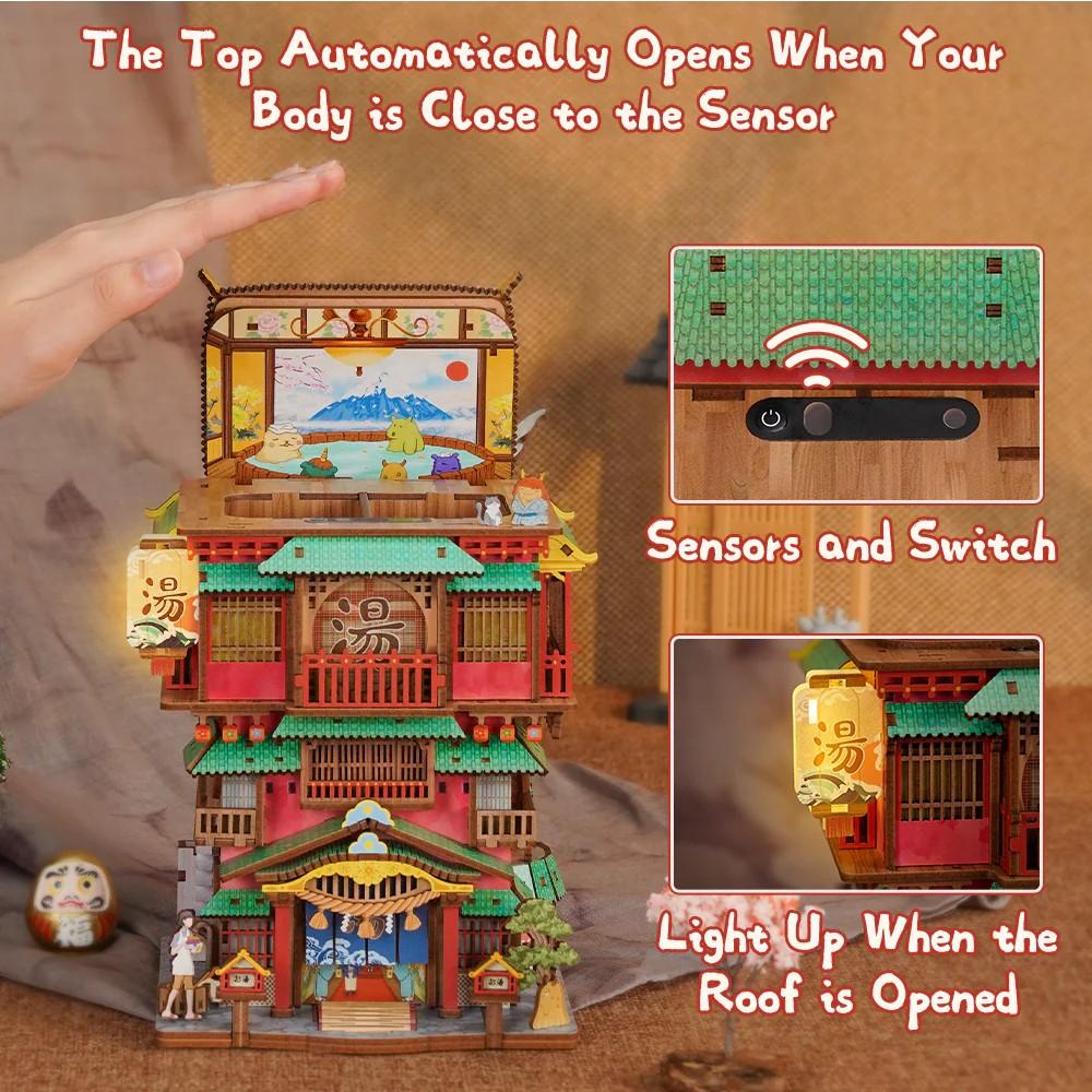 SAGA ONSEN - Stockage de bureau DIY - 383pcs
