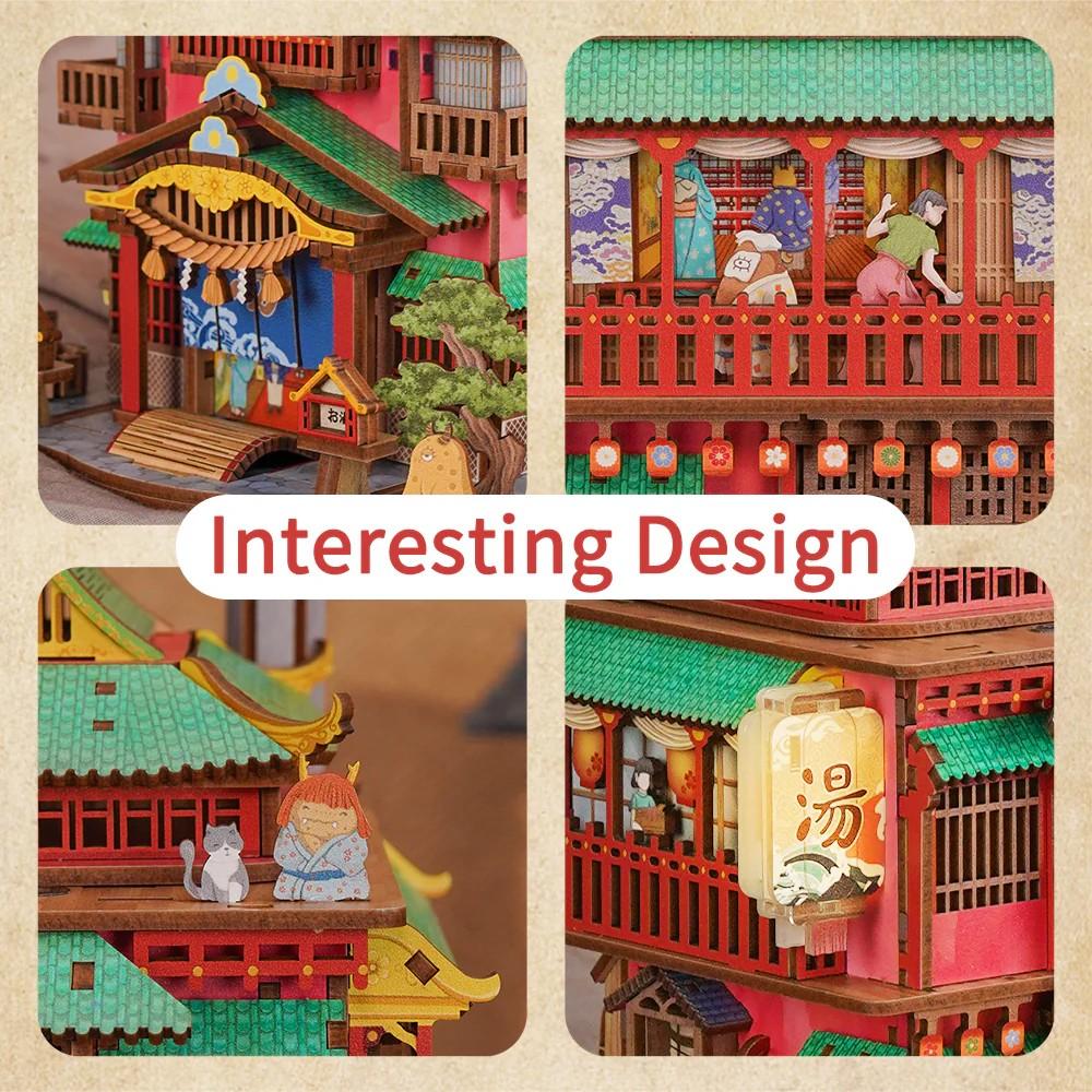 SAGA ONSEN - Stockage de bureau DIY - 383pcs