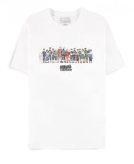 NARUTO SHIPPUDEN - Personnages  - T-Shirt Homme (L)