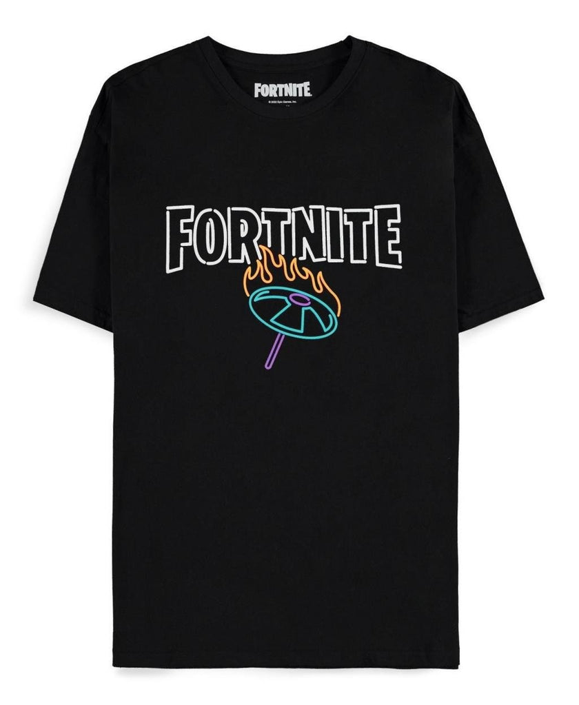 FORTNITE - Logo Parapluie - T-Shirt Homme (XS)
