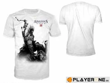 ASSASSIN'S CREED 3 - T-Shirt White - Connor Smash (S)