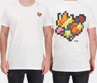 POKEMON - Pixel Roucoul - T-Shirt Homme (XL)