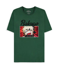 MY HERO ACADEMIA - Green Bakugo - T-shirt Homme (L)