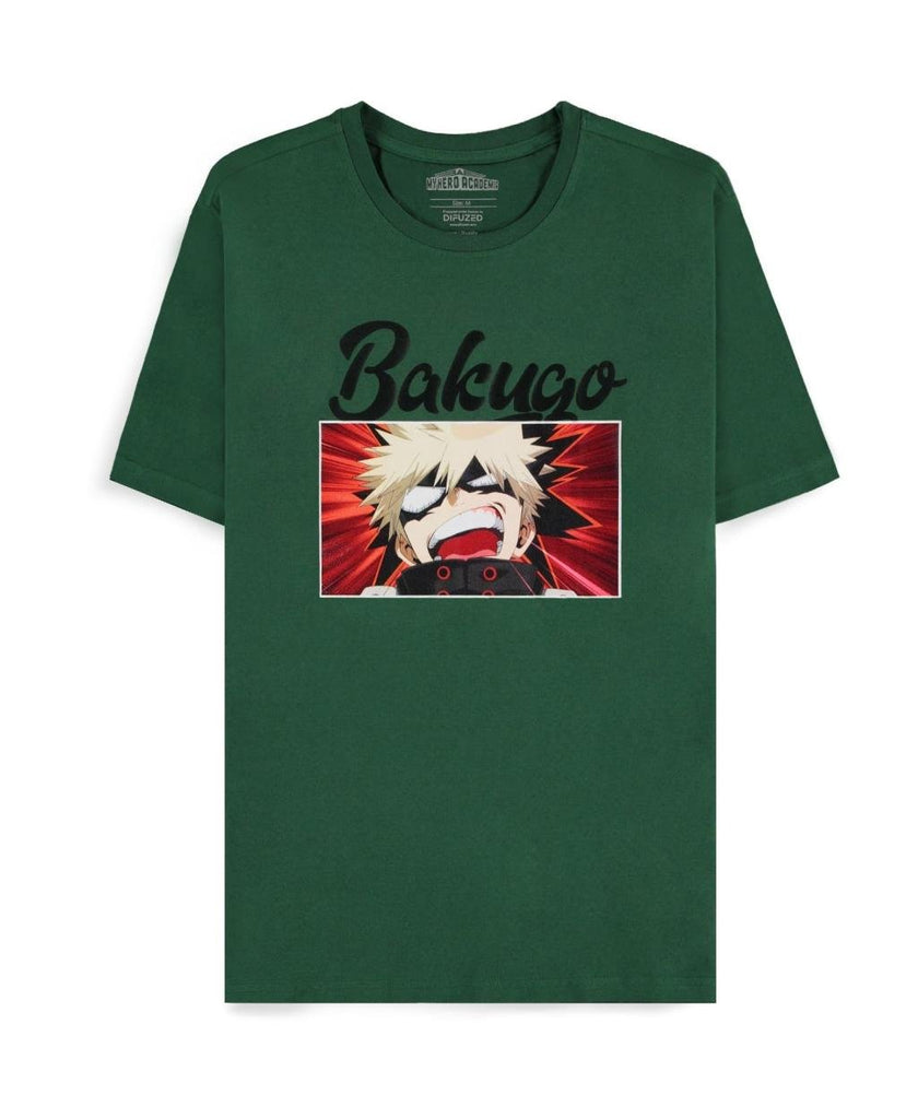 MY HERO ACADEMIA - Green Bakugo - T-shirt Homme (L)