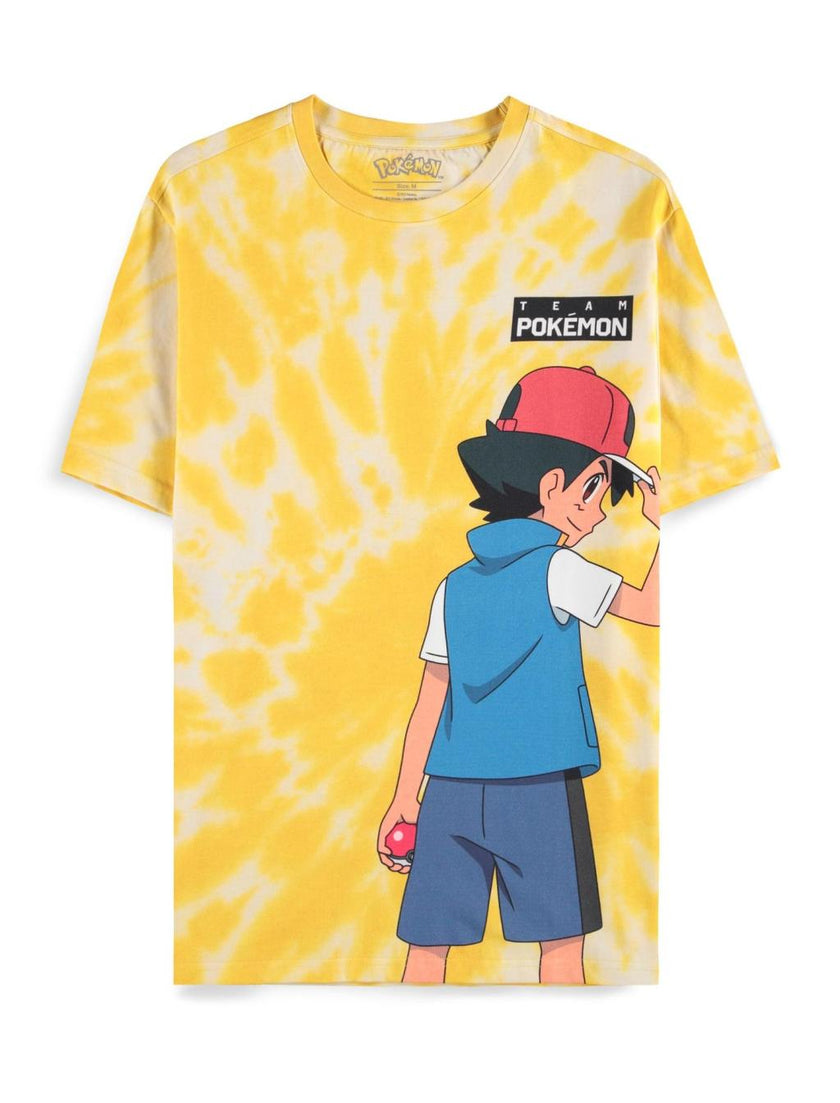 POKEMON - Sasha et Pikachu - T-shirt Homme (XL)