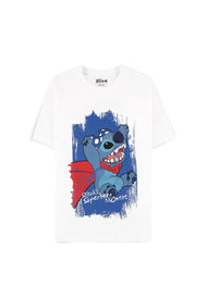 STITCH - Superhéro - T-Shirt Unisexe (L)