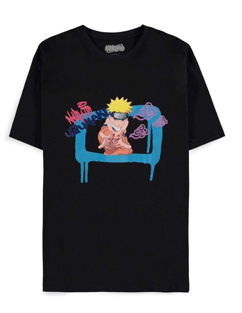 NARUTO - Graffiti Square - T-shirt Homme (XL)