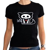 SKELANIMALS - T-Shirt KIT Femme Black Basic (L)