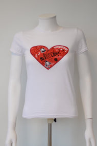 SKELANIMALS - T-Shirt VALENTIN Femme White Basic (XL)