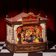 BOOK NOOK KIT - DIY - Carnaval des animaux - 413pc + Eclairage LED