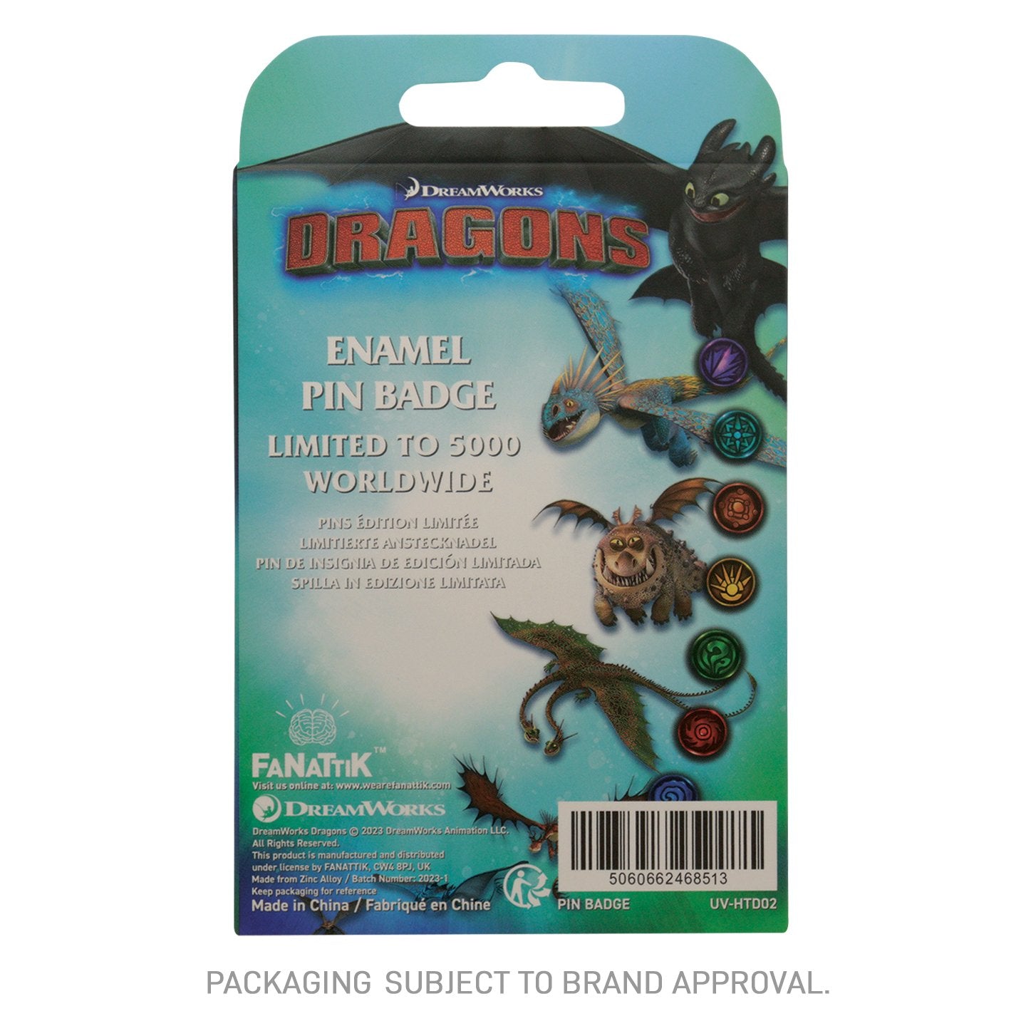 DRAGONS - Krokmou - Pin's Edition Limitée
