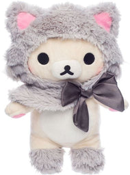 Korilakkuma Gris Chat — Peluche 20 cm