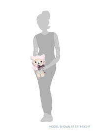 Korilakkuma Rose Chat — Peluche 33 cm