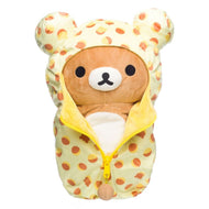 Rilakkuma Pattem Spleeping Bag — Peluche 38 cm