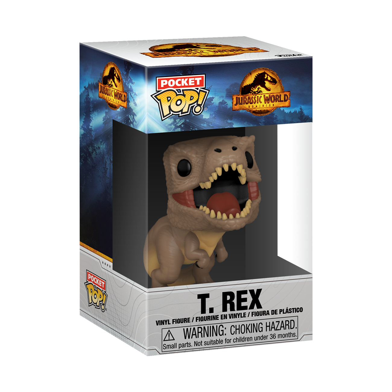 JURASSIC WORLD - Pocket POP - Trex + T-shirt (10-11 Ans)