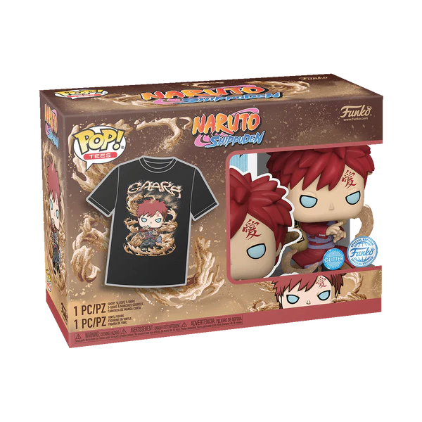 NARUTO - POP N° XXX - Gaara (Glitter) + T-shirt (M)