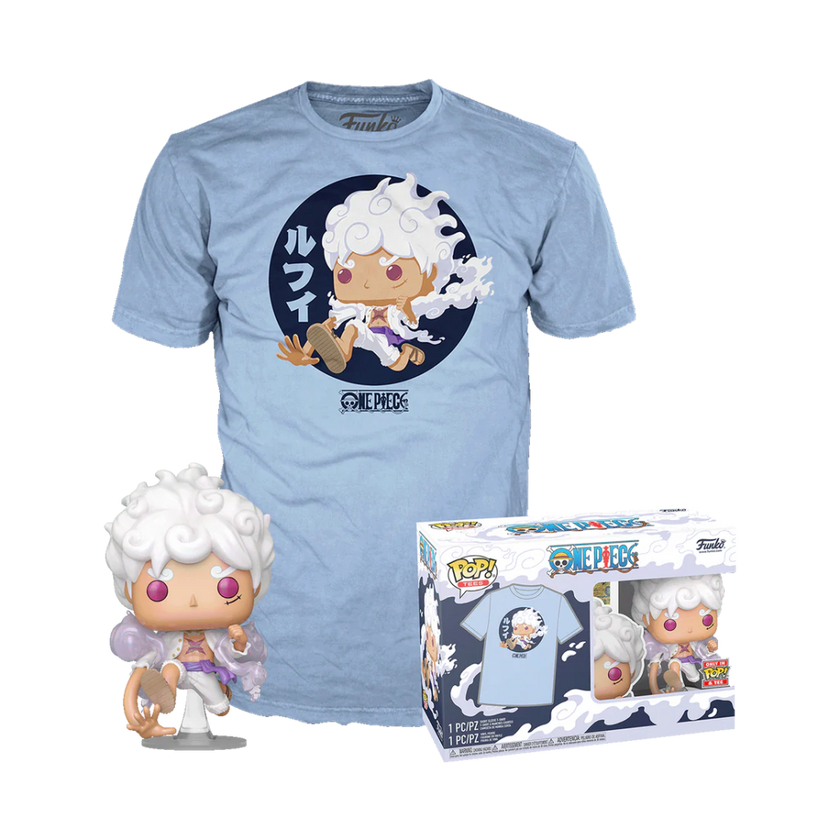 ONE PIECE - POP N° 1607 - Luffy Gear Five + T-shirt (S)