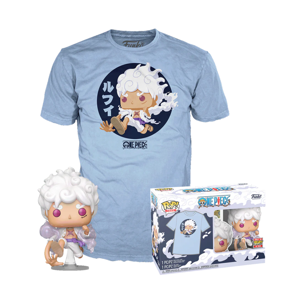 ONE PIECE - POP N° 1607 - Luffy Gear Five + T-shirt (M)