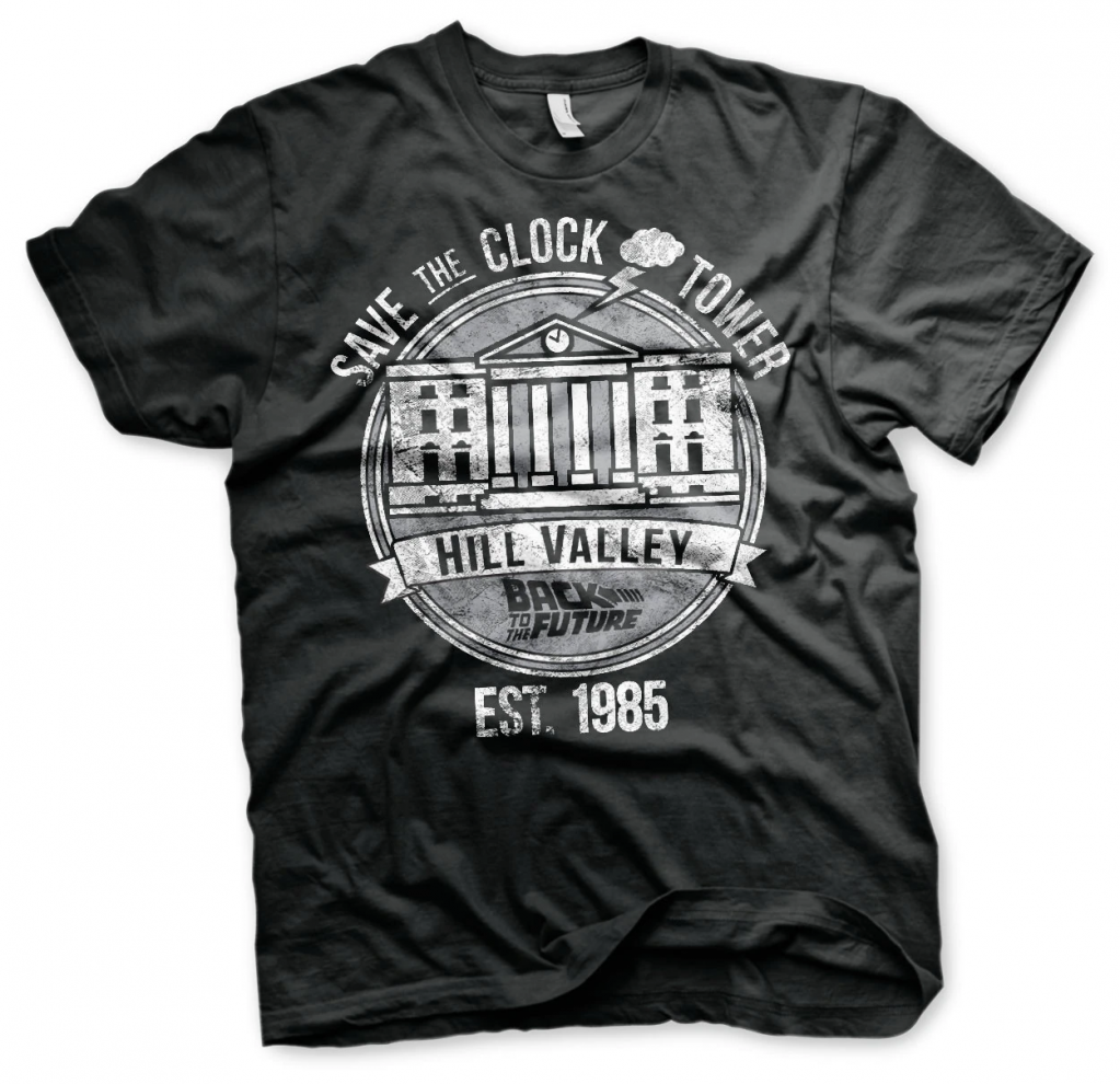 RETOUR VERS LE FUTUR - Save The Clock Tower - T-Shirt (S)