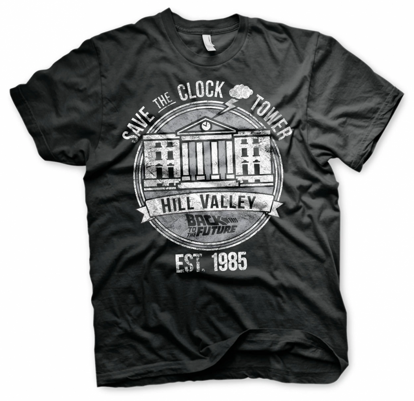 RETOUR VERS LE FUTUR - Save The Clock Tower - T-Shirt (S)