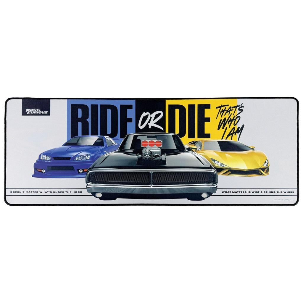 FAST & FURIOUS - Ride or Die - Tapis de Bureau XL + 1 Sous-Verre