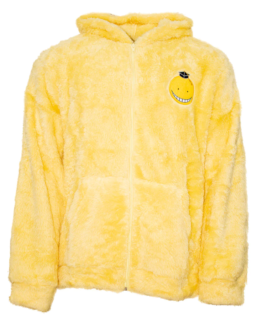 ASSASSINATION CLASSROOM - Logo - Sweat Fluffy à Capuche (L/XL)